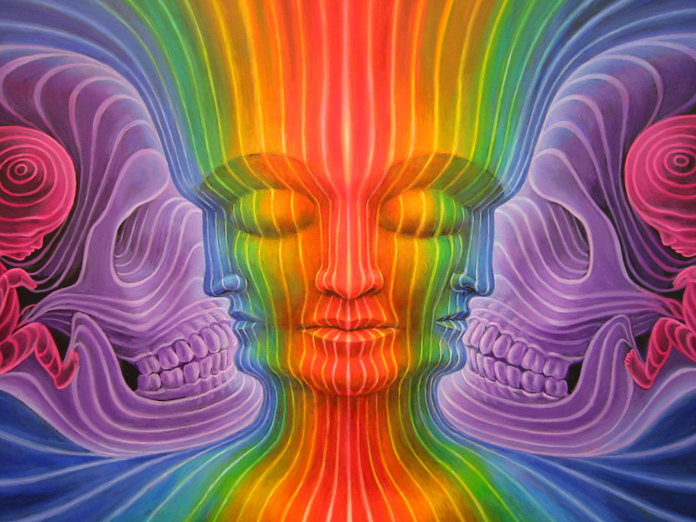 Alex Grey Galactic Resonance   Alex Grey Interbeing 